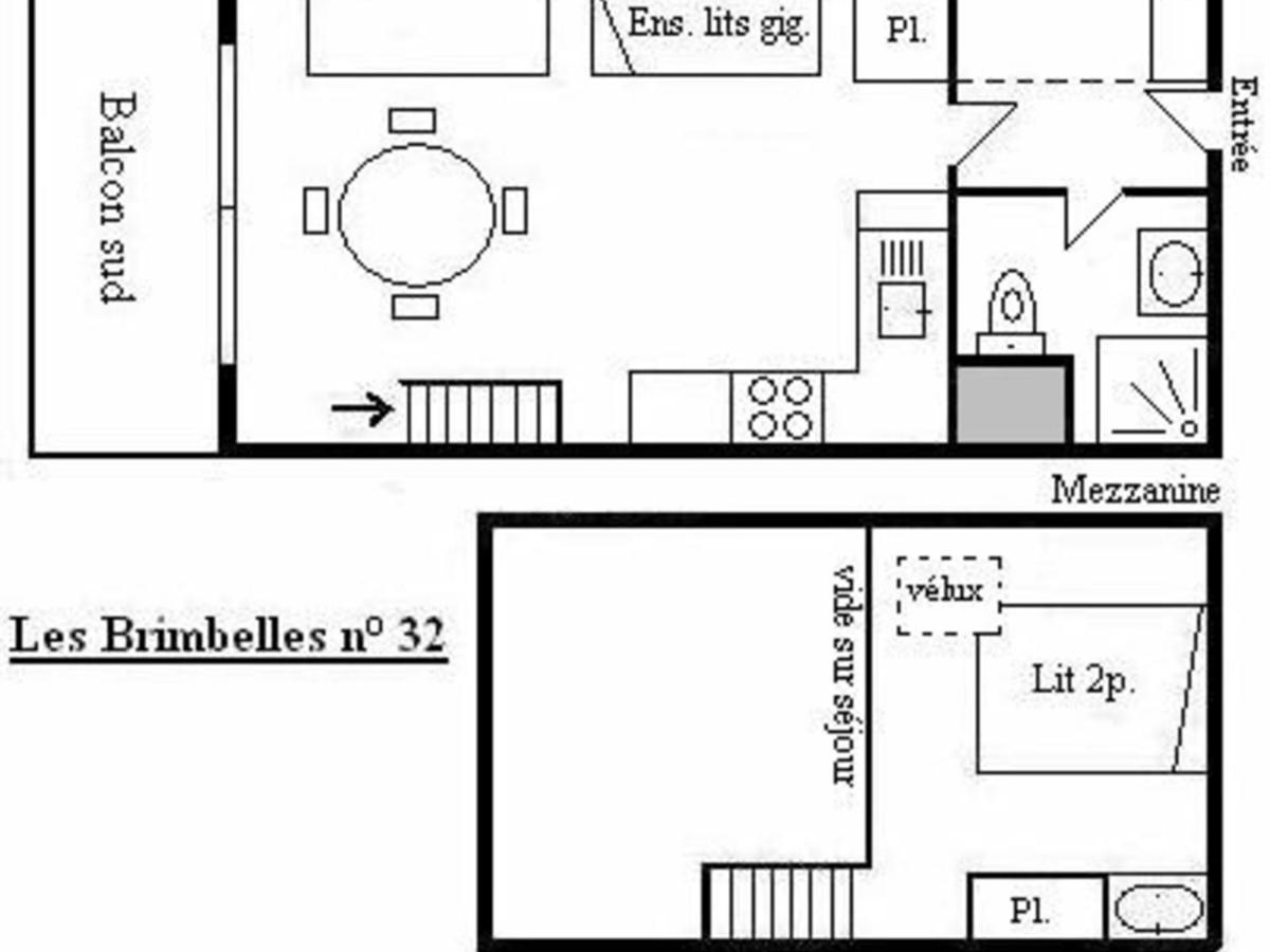 Studio Méribel, 1 pièce, 5 personnes - FR-1-180-304 Esterno foto
